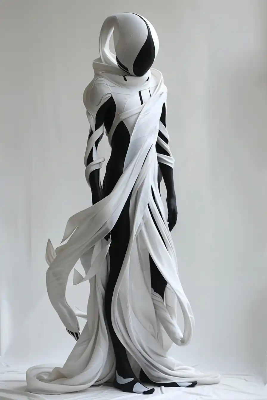 Mysterious Organization Figure Midjourney提示词