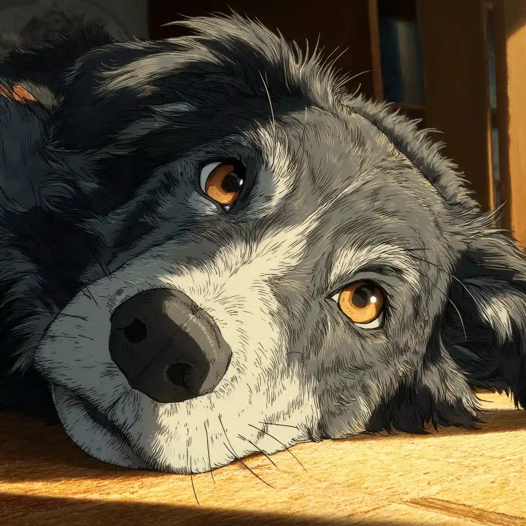 Anime Close-Up of Max Midjourney提示词
