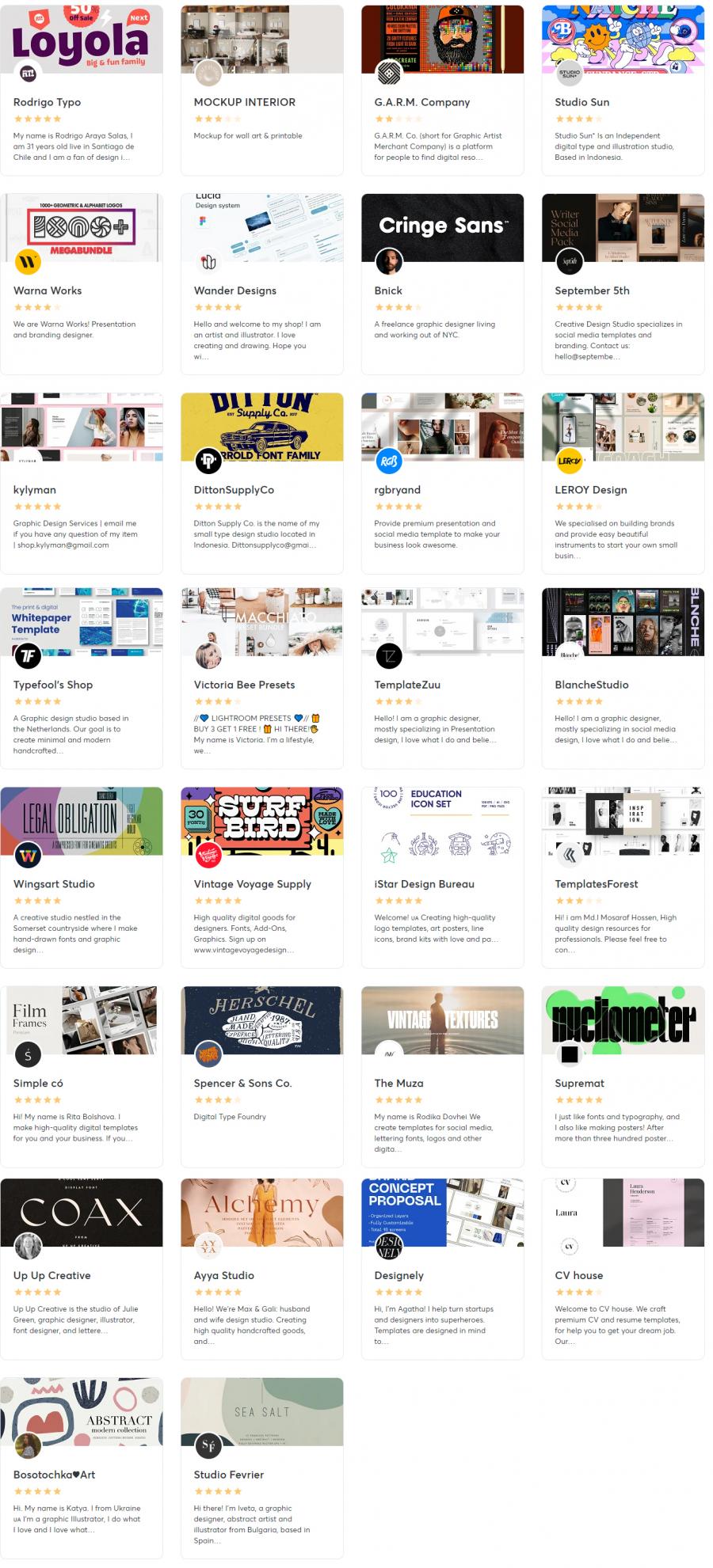 2022年的10月creativemarket.com网站分享价值高达 1000 美元的素材资源打包下载