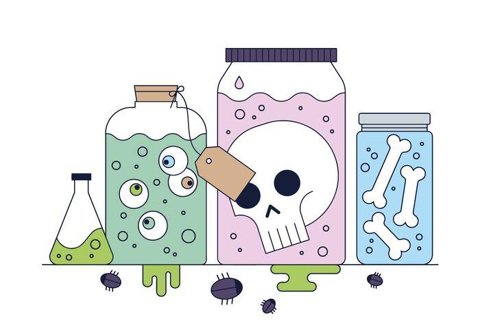 免费幽灵科学瓶载体
