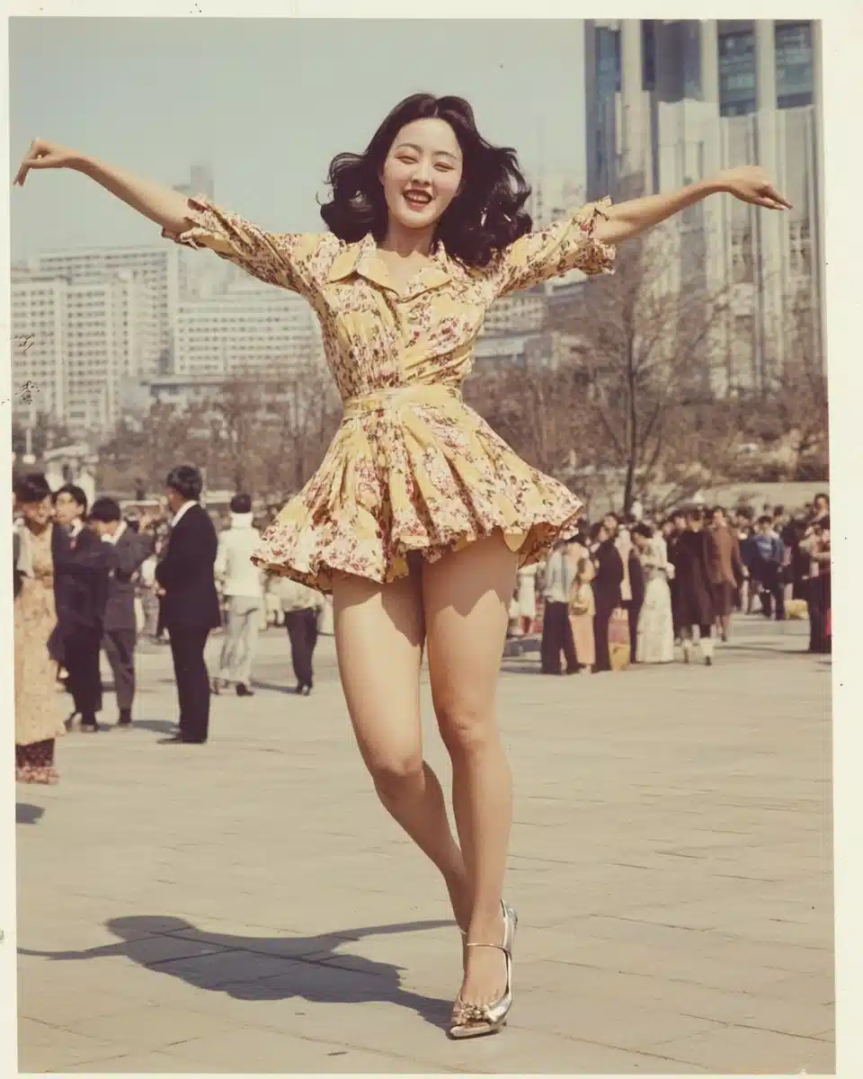 Vintage Dance in Seoul Midjourney提示词