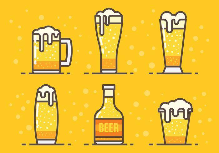 免费Cerveja矢量图标