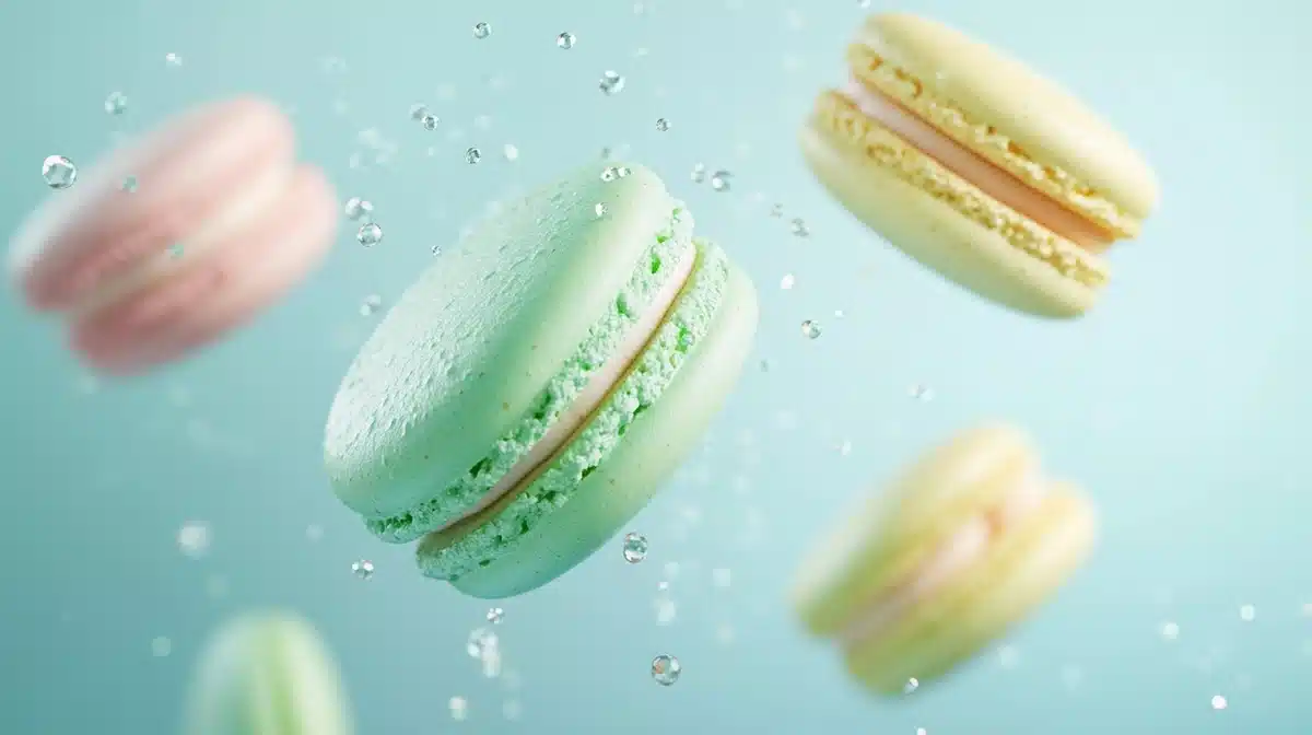Hyperrealistic Macaroon Cloves Midjourney提示词