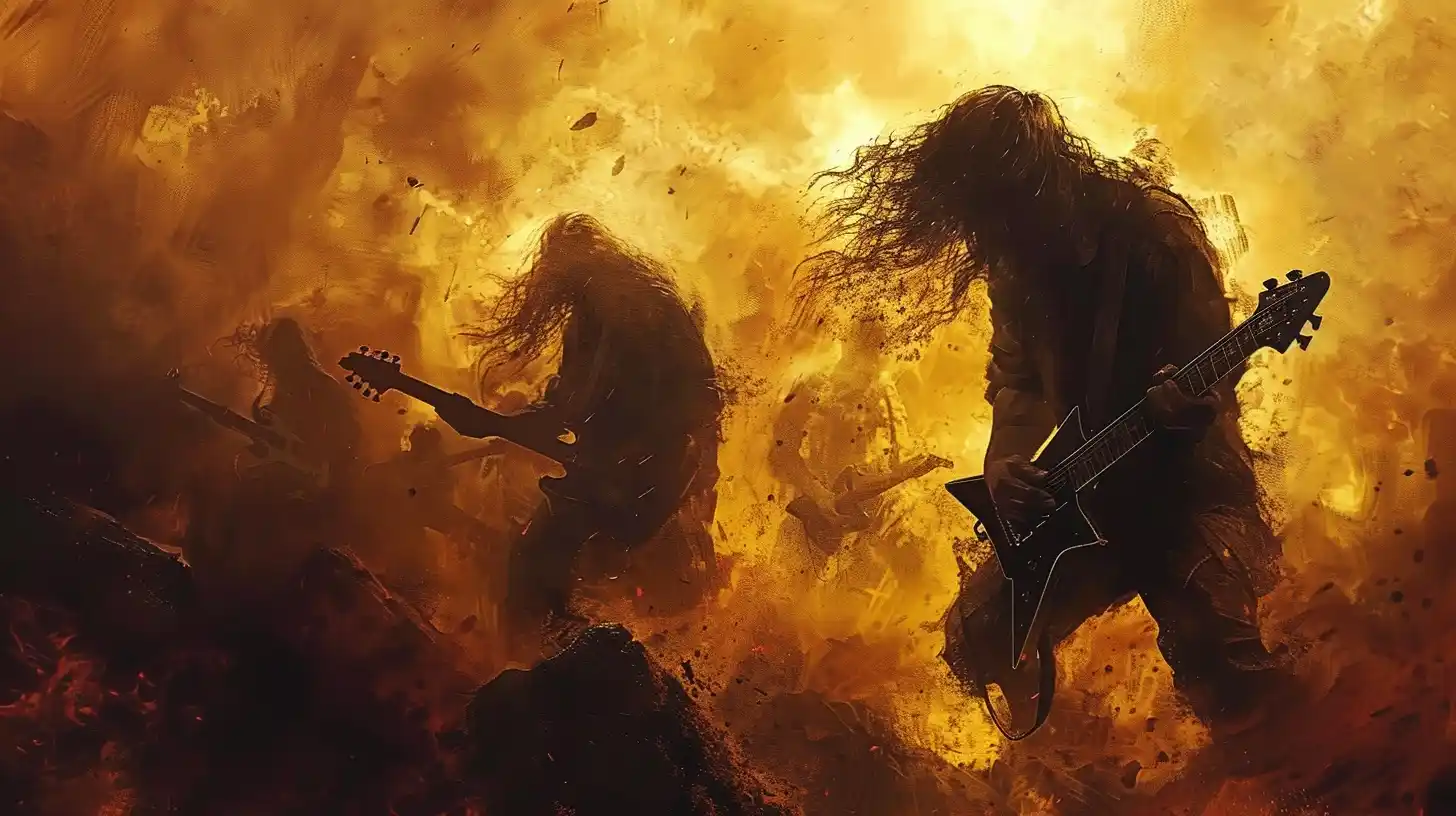 Metal Mayhem Stylized 169 Midjourney提示词