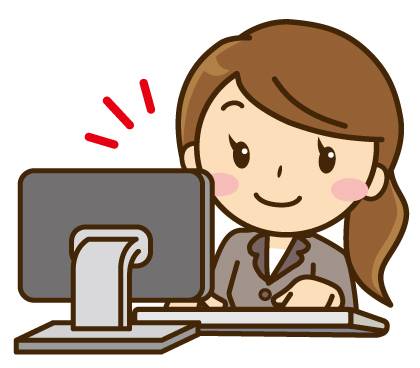 谁做电脑的女性业务人员
