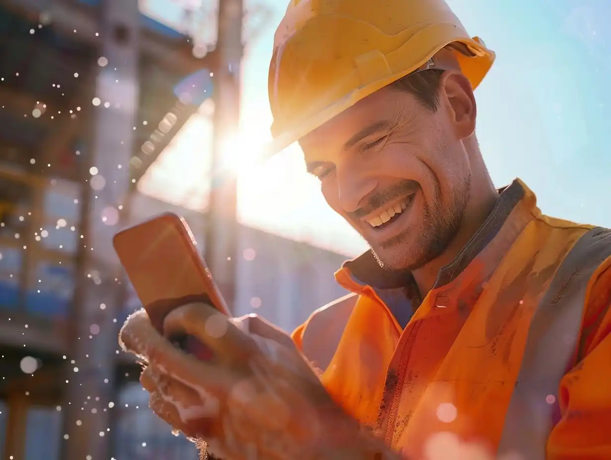 Hyper Realistic Construction Worker Midjourney提示词