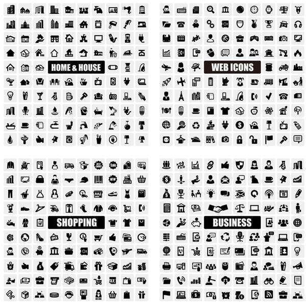 单色网络小图标