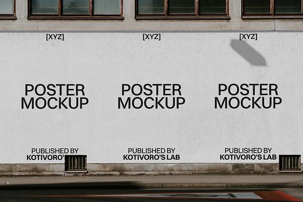 Wall Street Poster Mockup 28