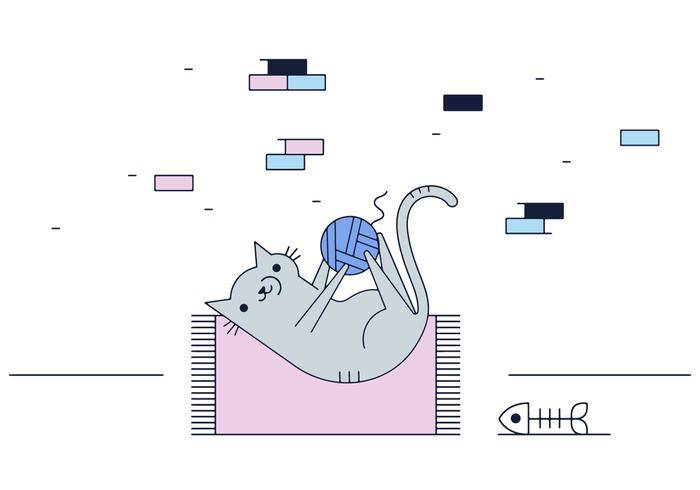 免费的猫矢量