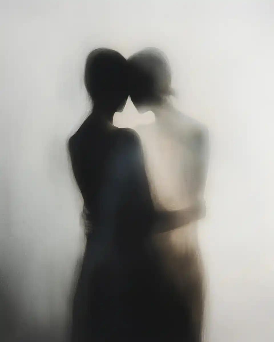 Surrealist Embrace in Pastels Midjourney 提示词生成效果