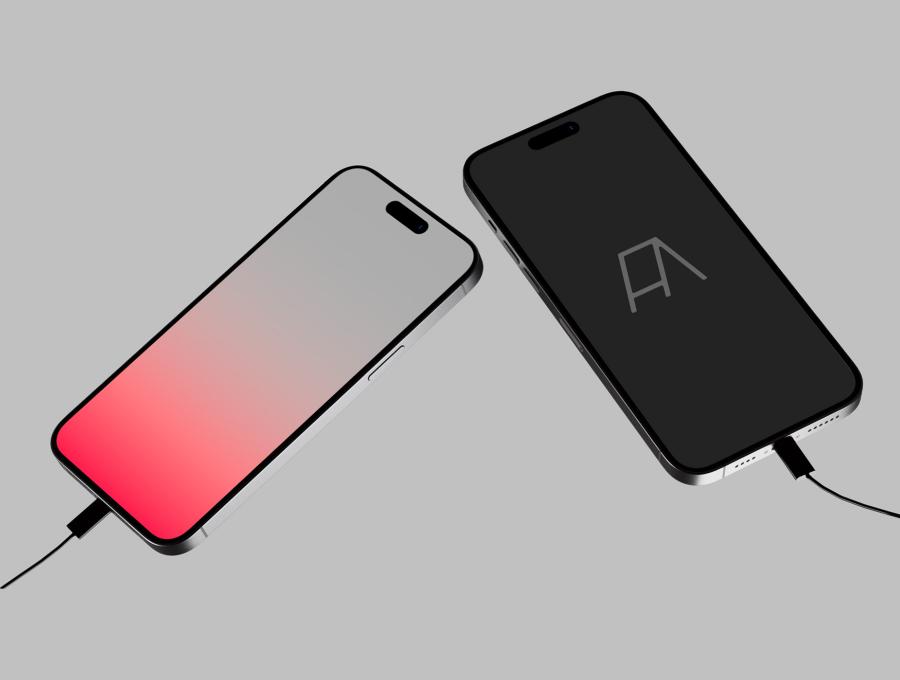 Animated iPhones Mockup