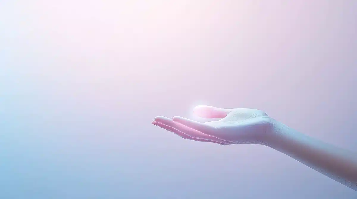 Holographic Hand Client Icon Midjourney提示词