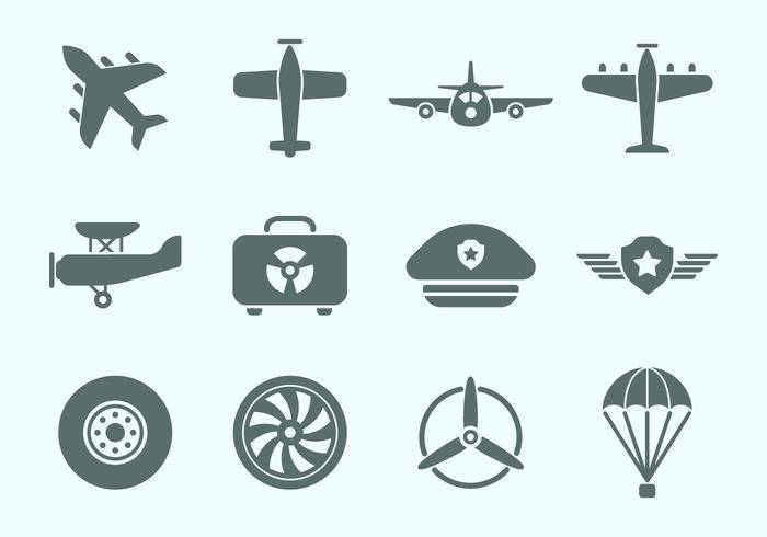 免费航空图标