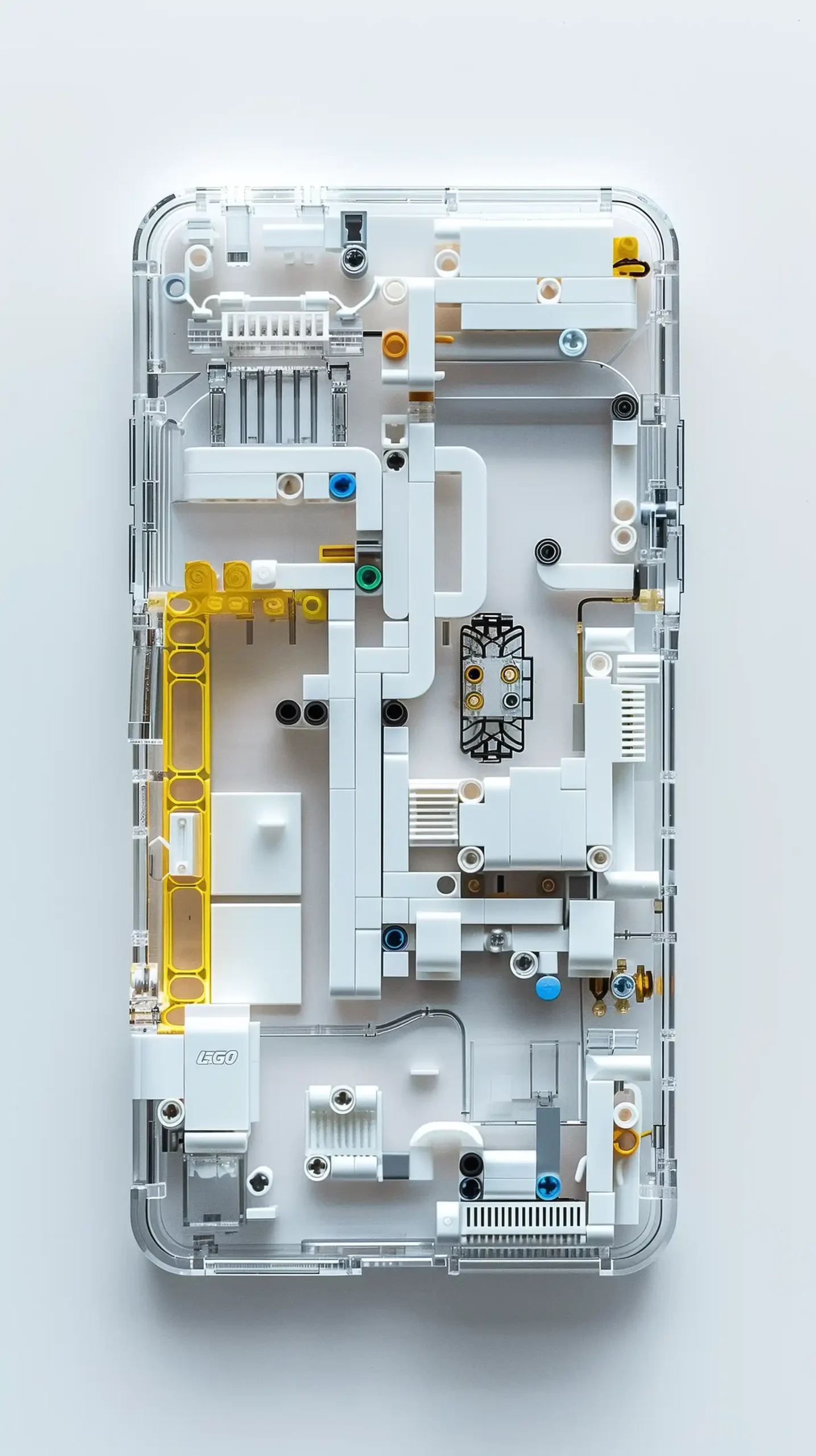 Lego Phone Structure Art Midjourney提示词