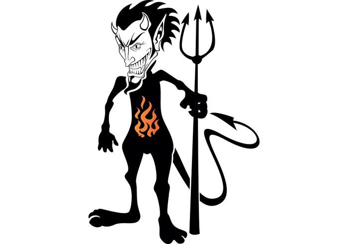 魔鬼矢量图像