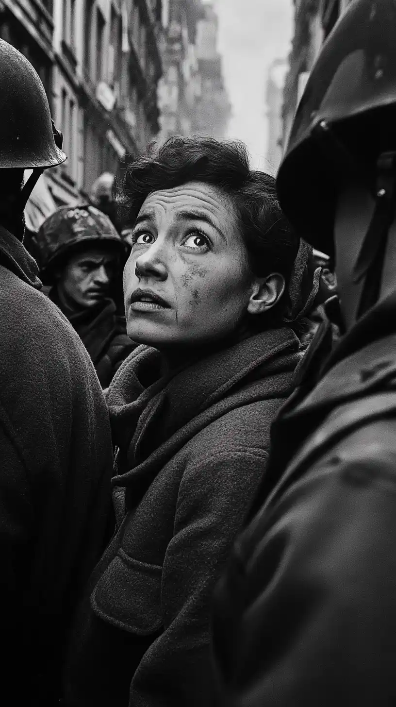 Black and White Director in Berlin Midjourney提示词