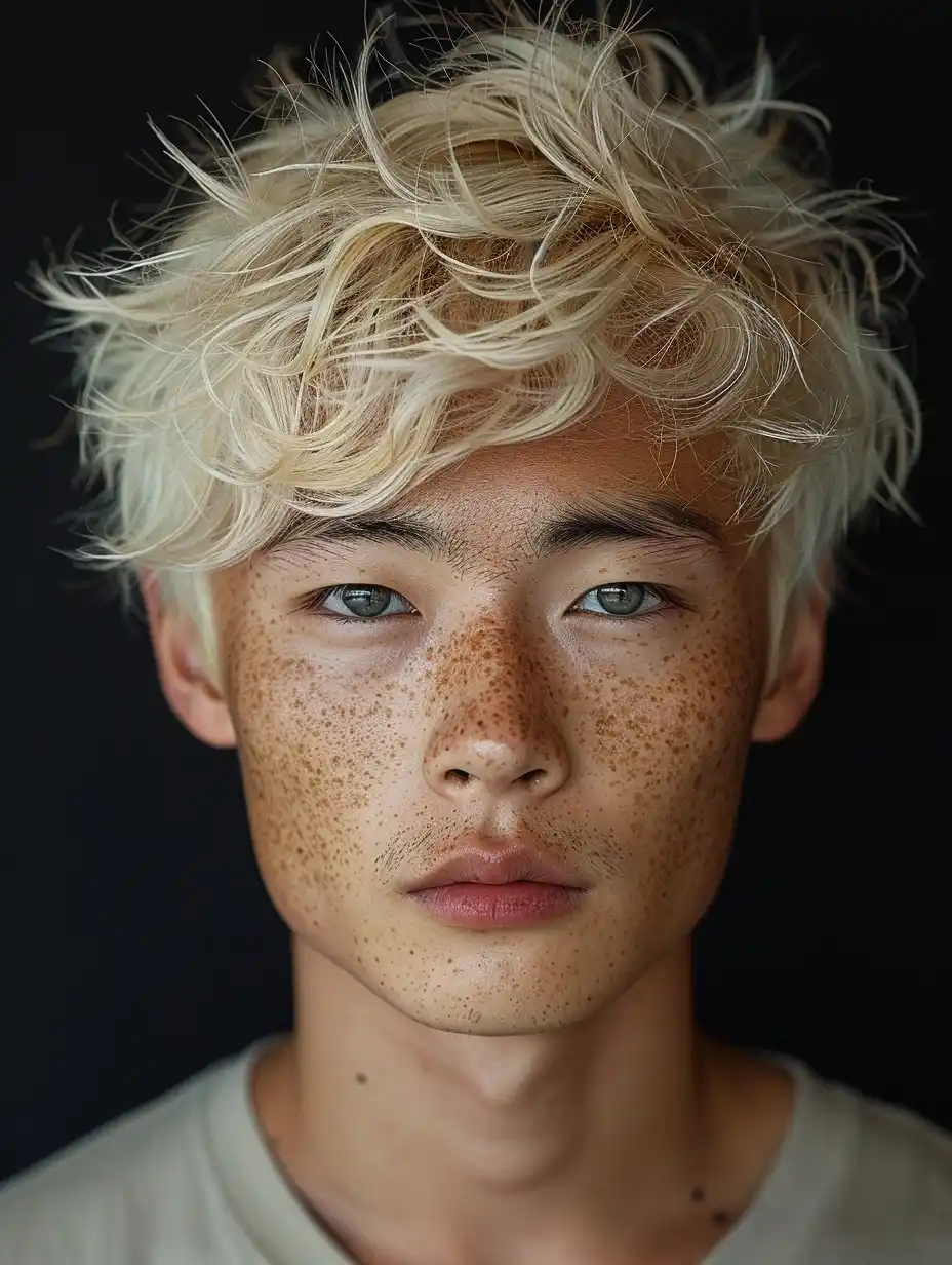 Korean Youth Portrait Stylized Midjourney 提示词生成效果