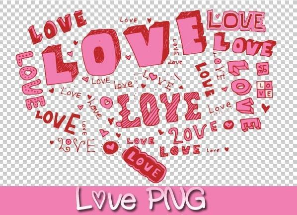 情人节&nbsp;LOVE系列PNG