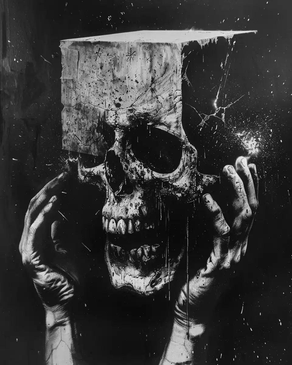 Empty Soul Gaping Void Midjourney提示词