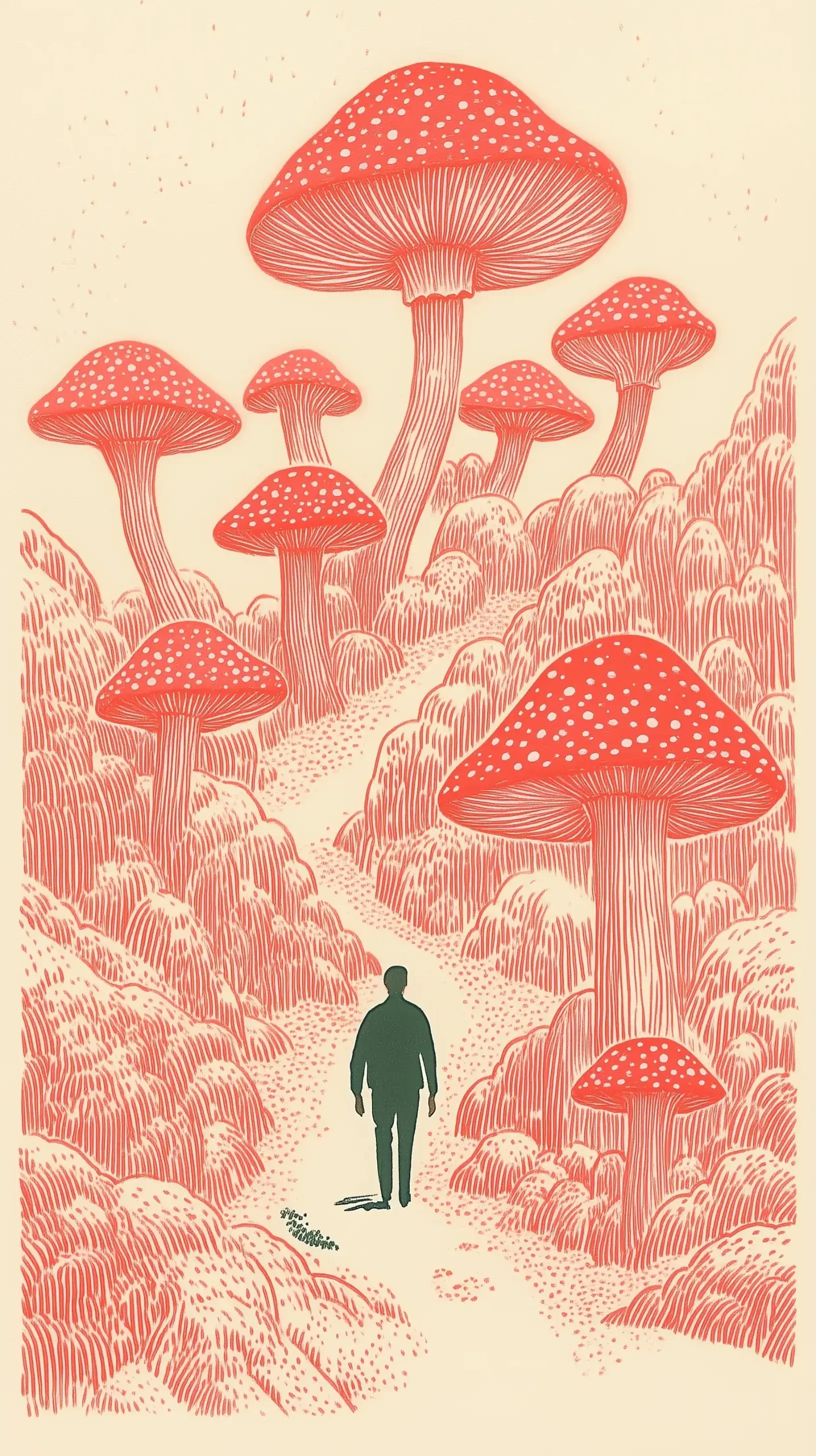 Creative Phone Wallpaper Design Midjourney提示词