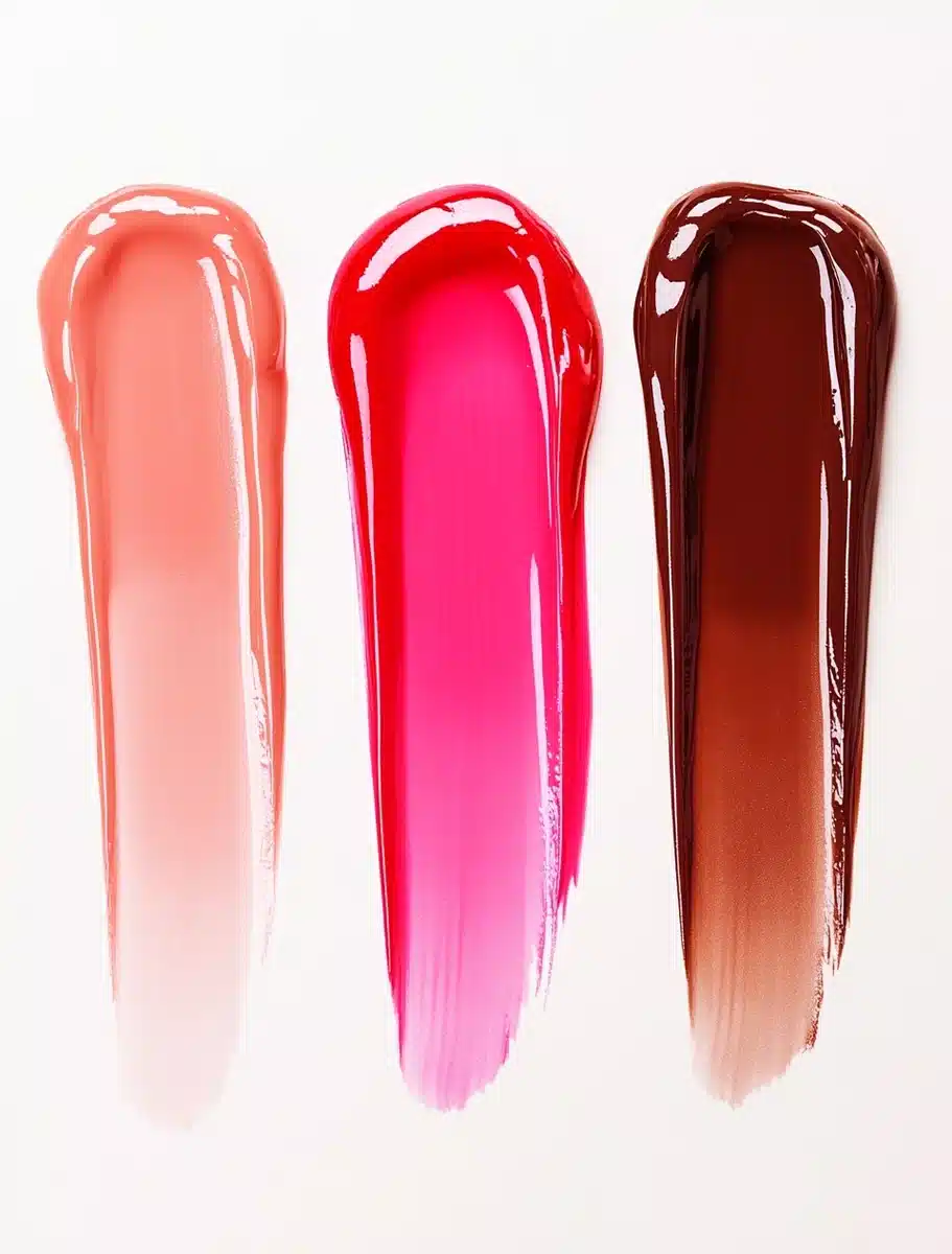 Lip Gloss Swatches Photography Midjourney提示词