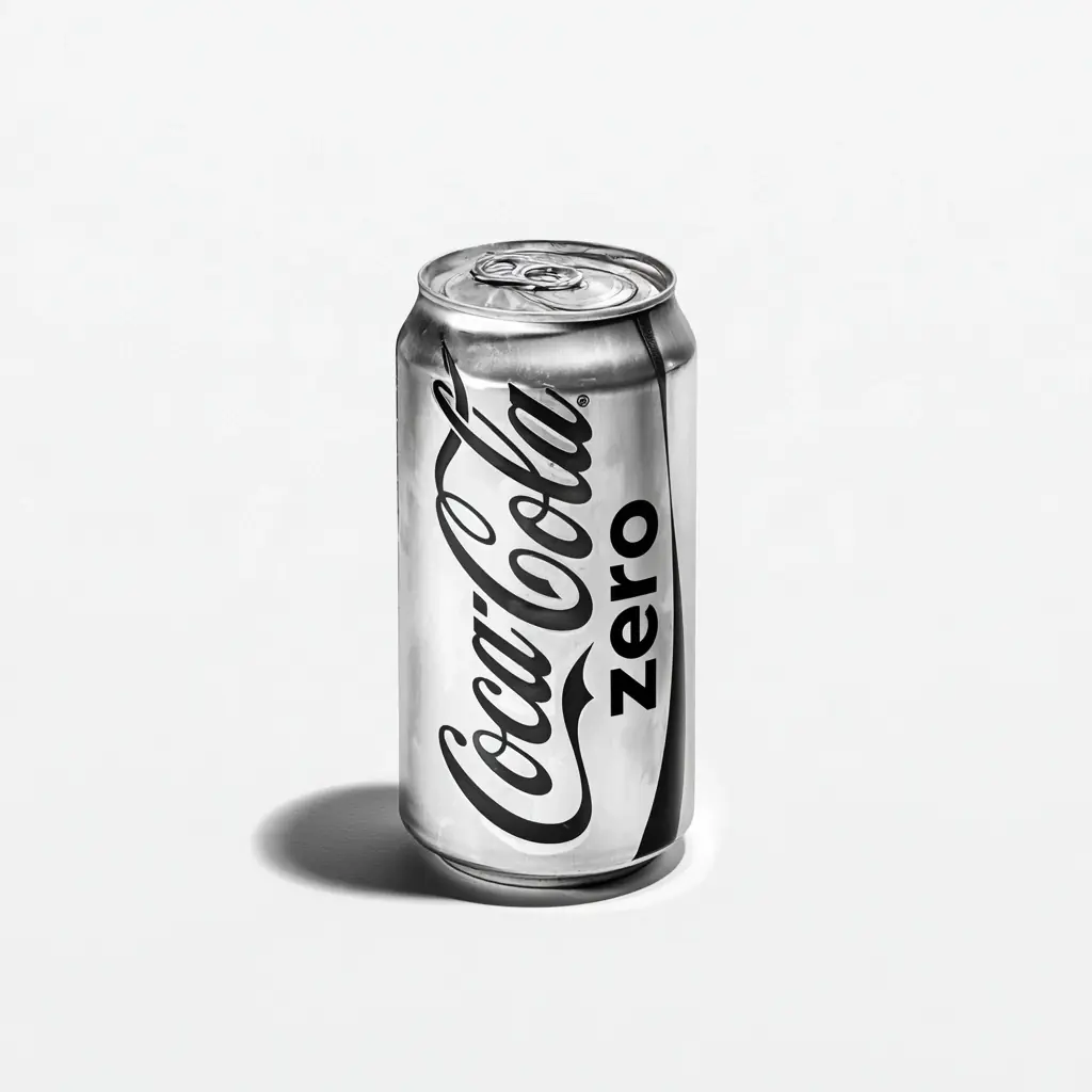 Coke Zero Tattoo Flash Midjourney提示词