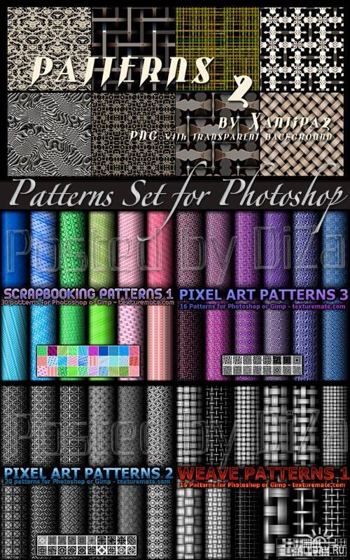 漂亮的 Photoshop 图案合集