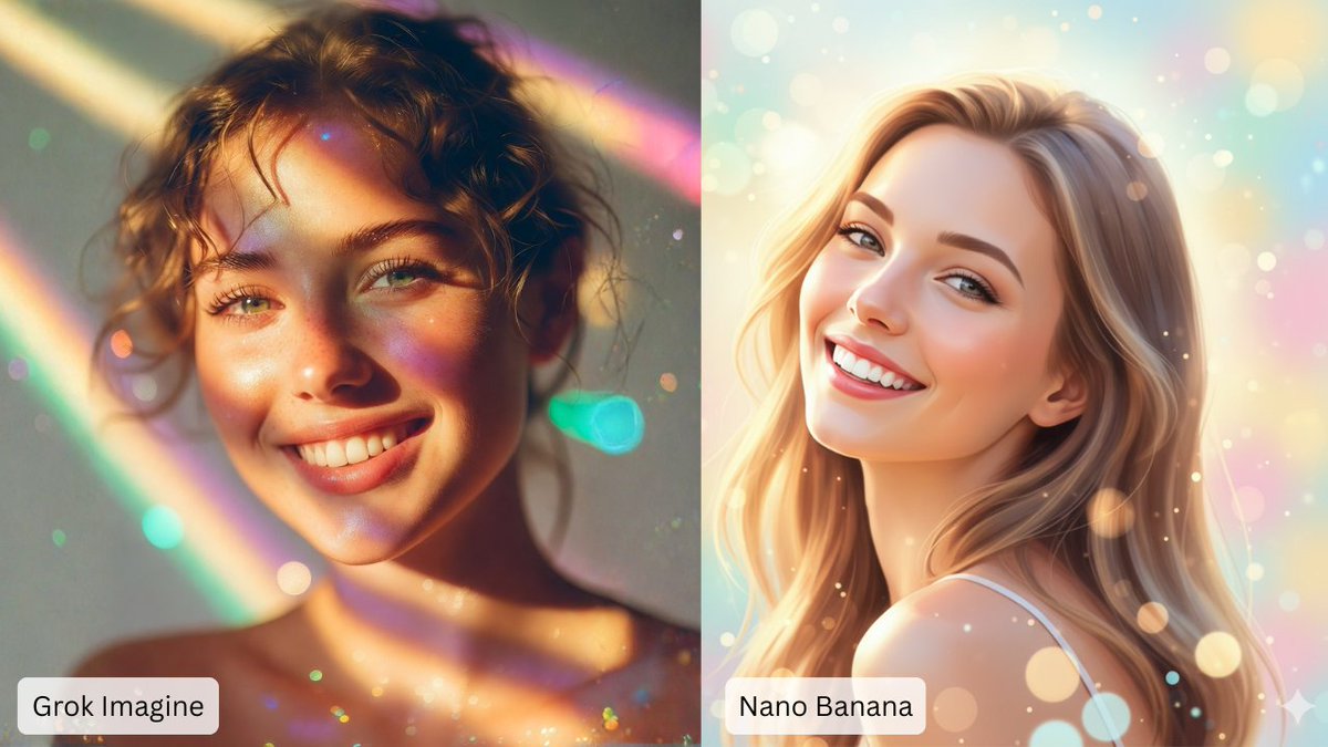Smiling Women AI Portraits: Dreamy, Happy, Photorealistic Art Nano Banana提示词