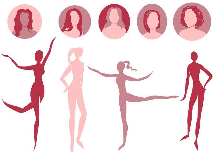免费的女人剪影2载体