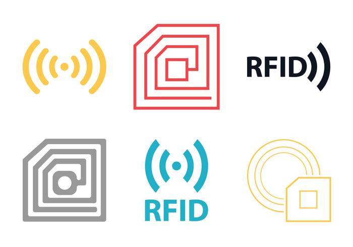 免费Rfid矢量图标