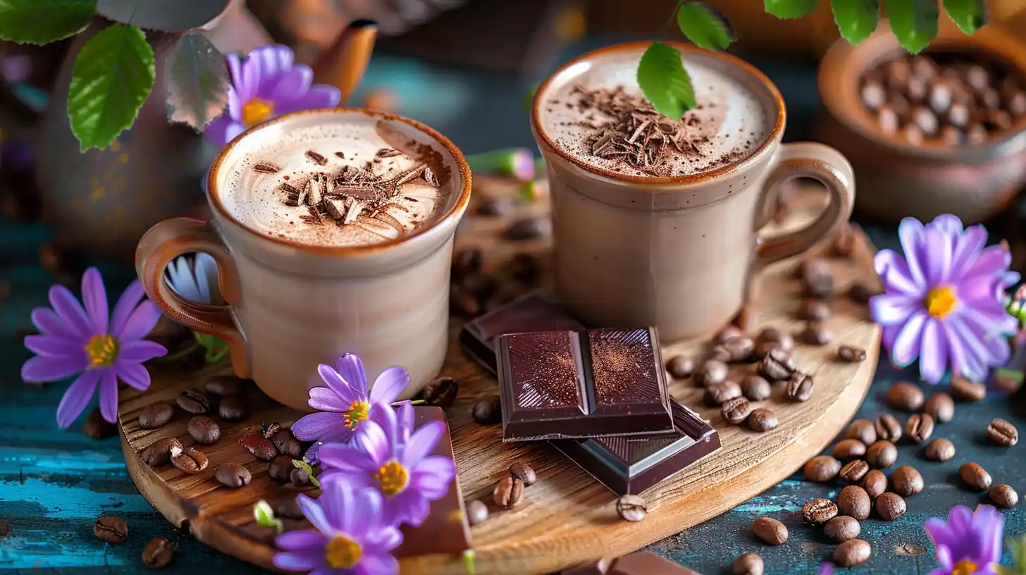 Coffee Bean Hot Chocolate Midjourney 提示词生成效果