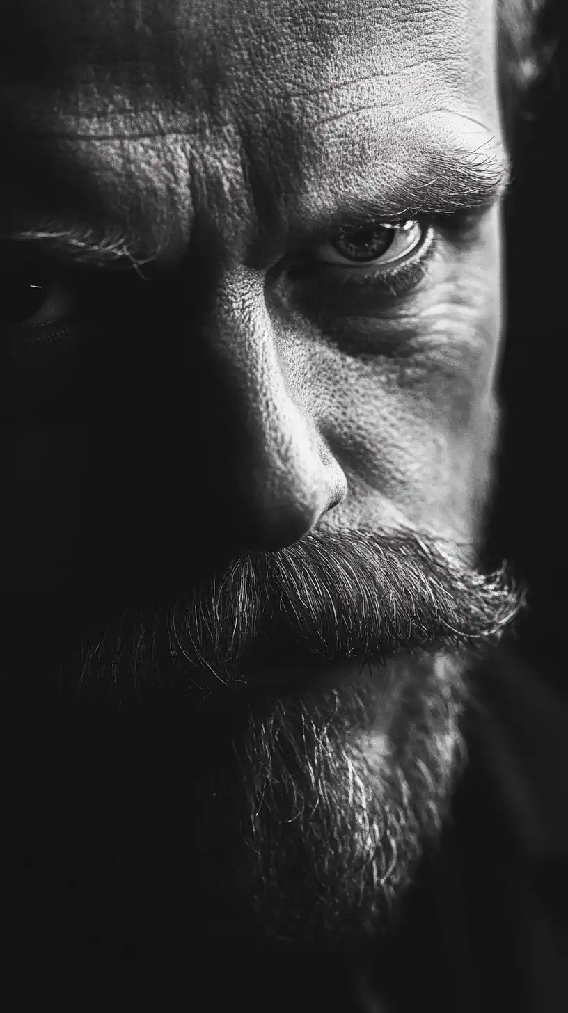 Cinematic Portrait of Nietzsche Midjourney提示词