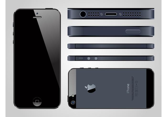 iPhone 5矢量
