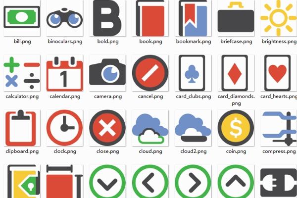 google+全套icon（包含psd）