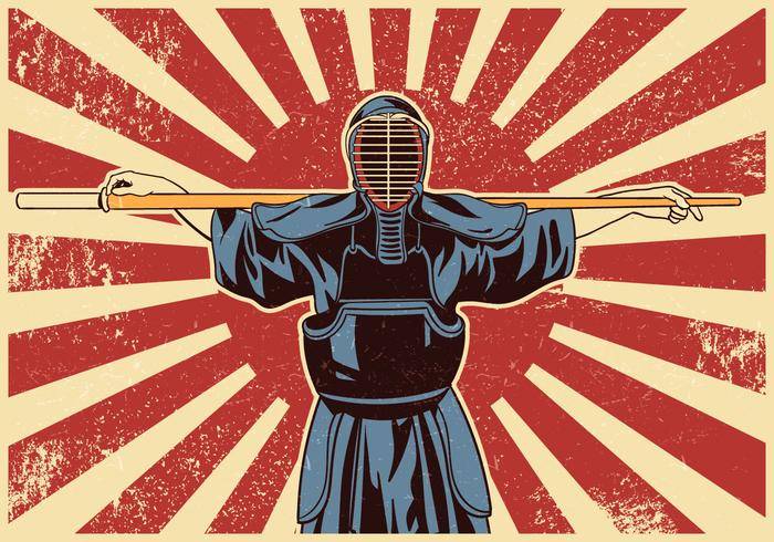 剑道剑武术战士