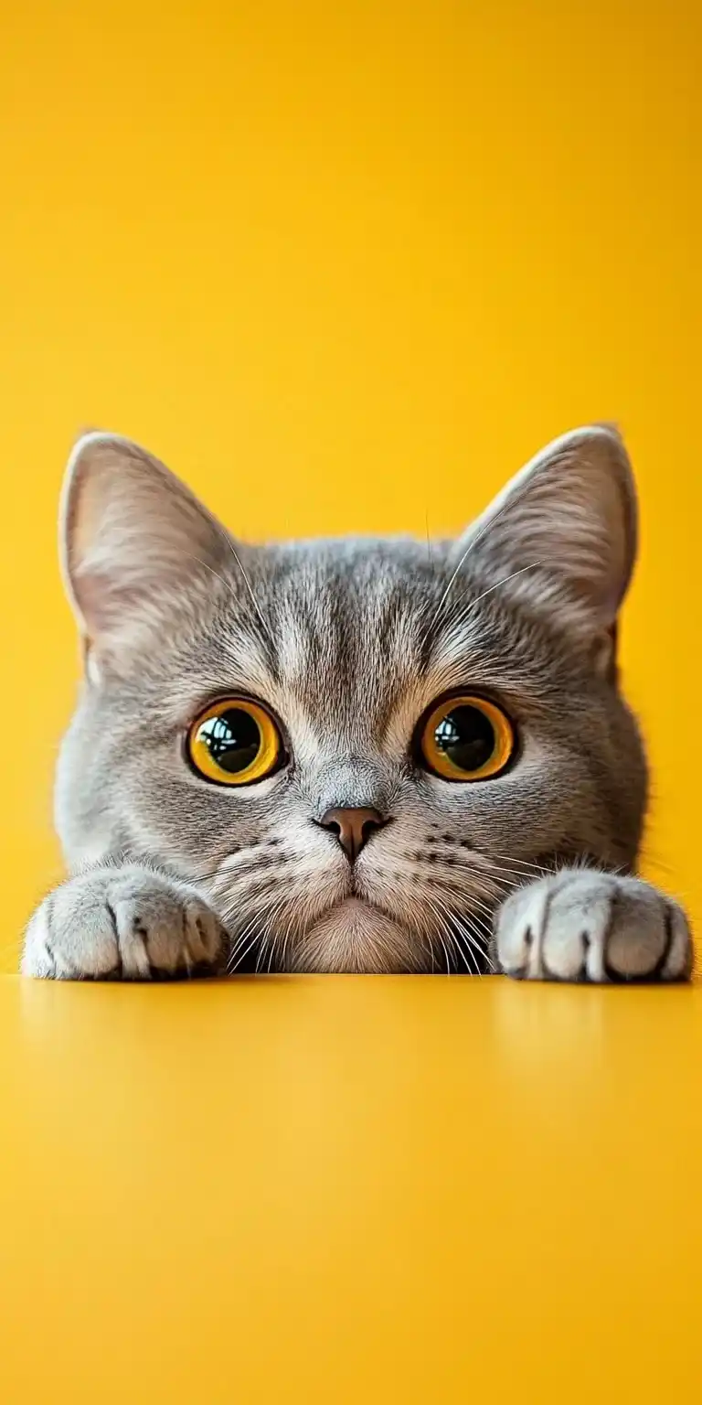 British Shorthair Cat Design Midjourney提示词