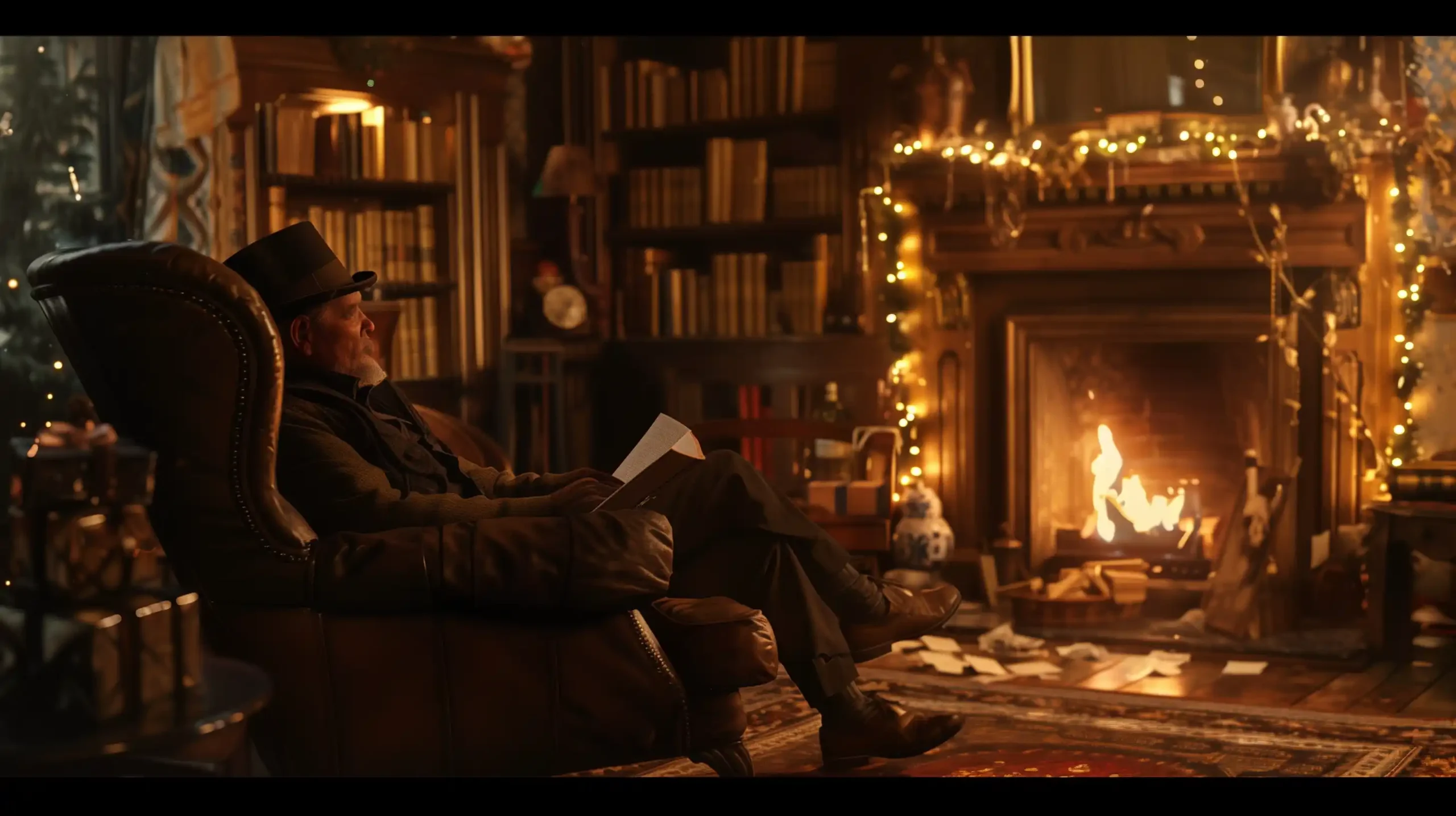 Victorian Christmas Tales Film Midjourney提示词