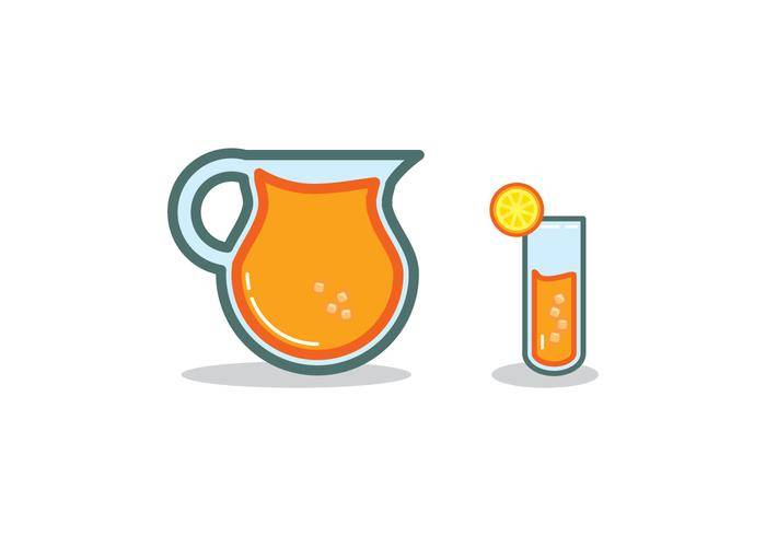 新鲜的柠檬水插图