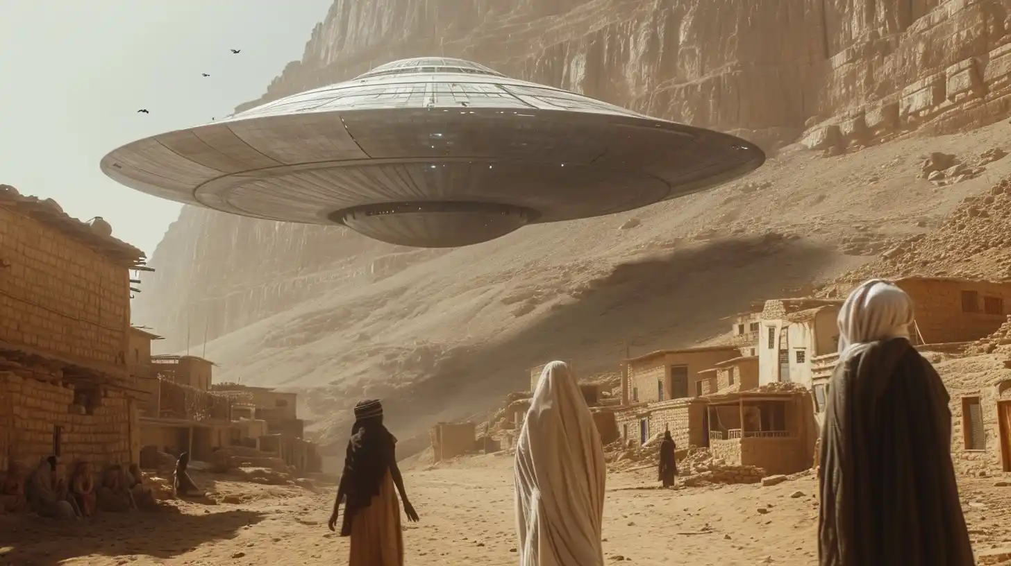 Cinematic Ancient Egyptian Kingdom Midjourney提示词