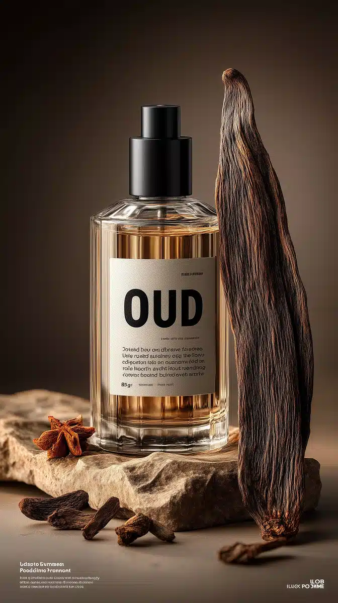 Oud Perfume Bottle Purism Midjourney提示词
