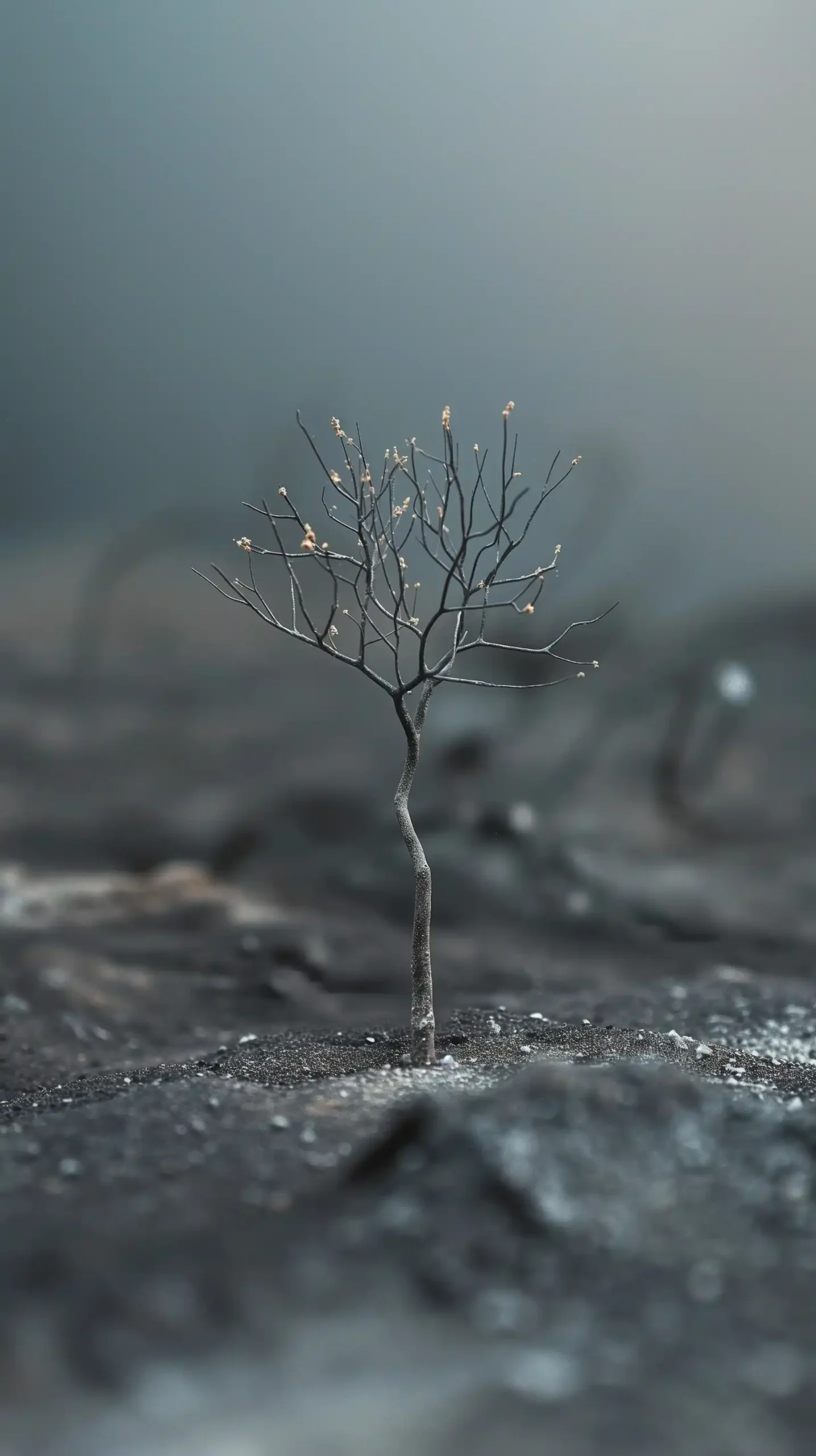 HD Desolate Miniature Landscape Midjourney提示词