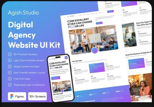 Digital Agency Web UI Kit