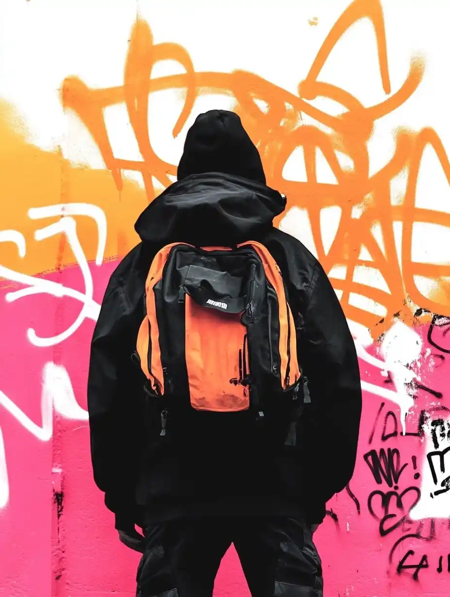 Graffiti Street Photography USA Midjourney提示词