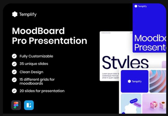 MoodBoard Pro Presentation Deck