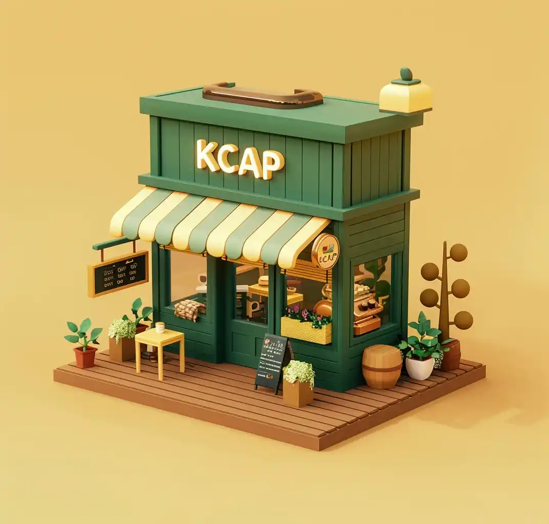 KCAP Coffee Shop Miniatures Midjourney提示词