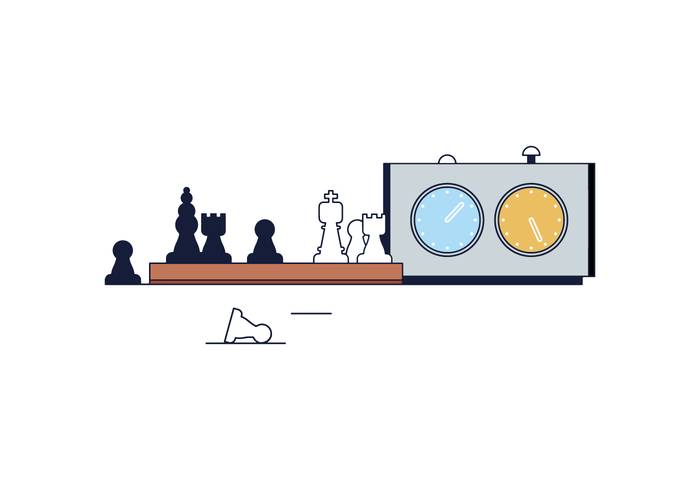 免费的国际象棋比赛矢量