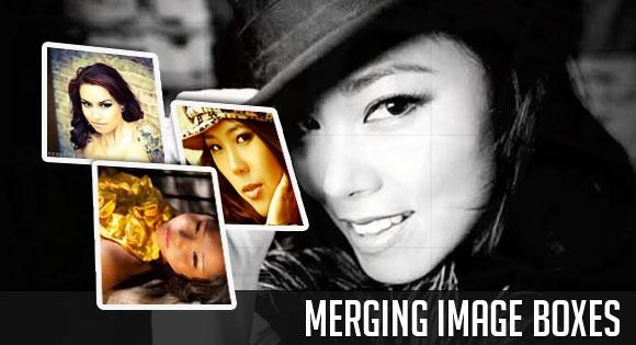 Merging Image Boxes with jQuery