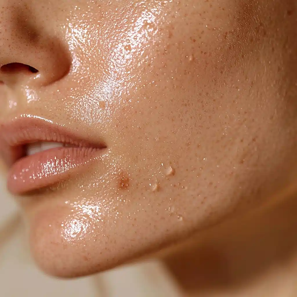 Close-Up of Complexion Midjourney提示词
