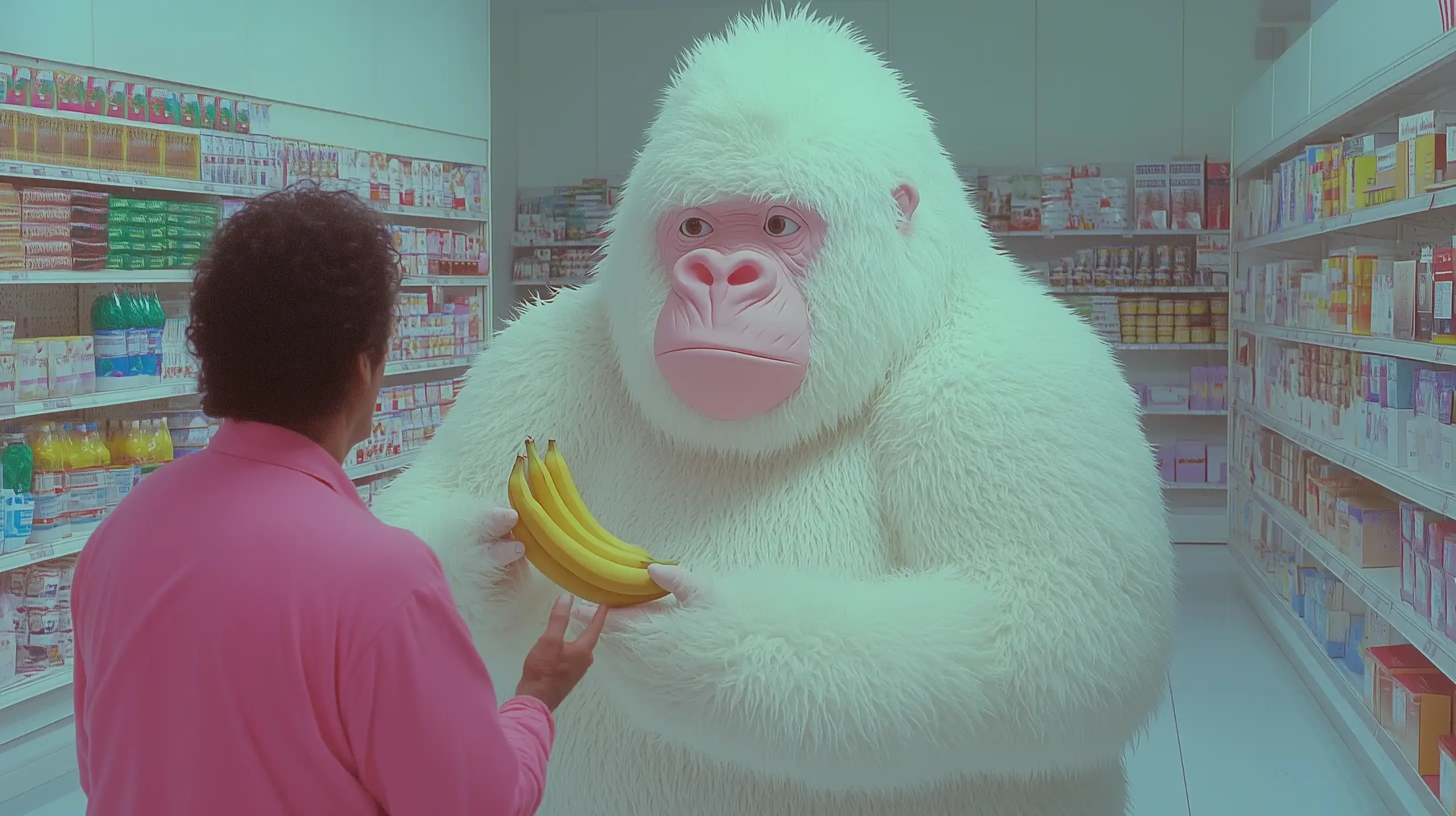 Detailed 90s Gorilla Photo Midjourney提示词