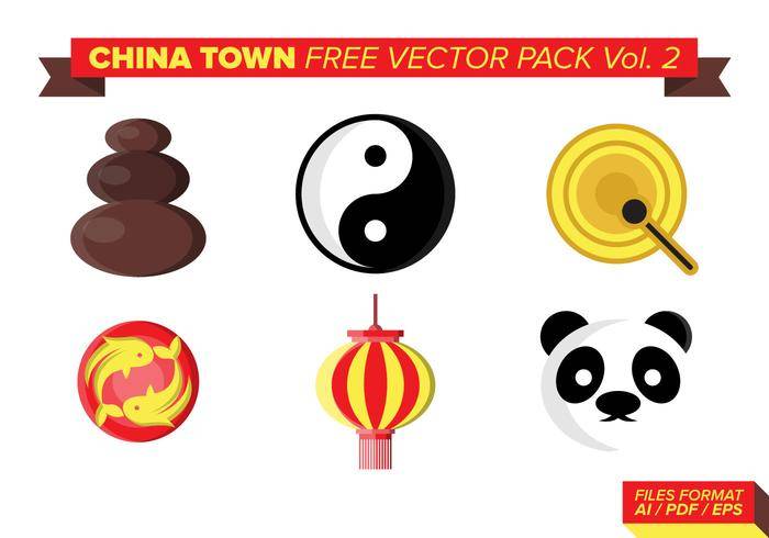 中国城免费矢量包Vol。 2